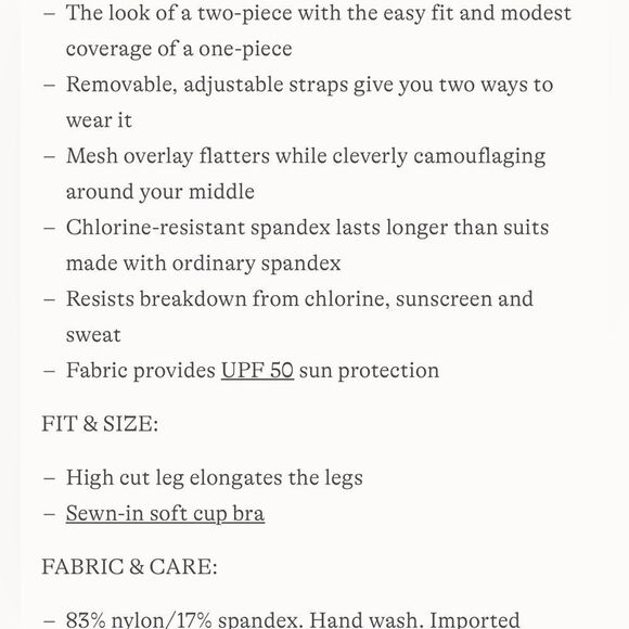 Land's End 1 Piece Bandeau high leg mesh Fauxkini Navy Graphic Floral Print Var - Picture 11 of 11